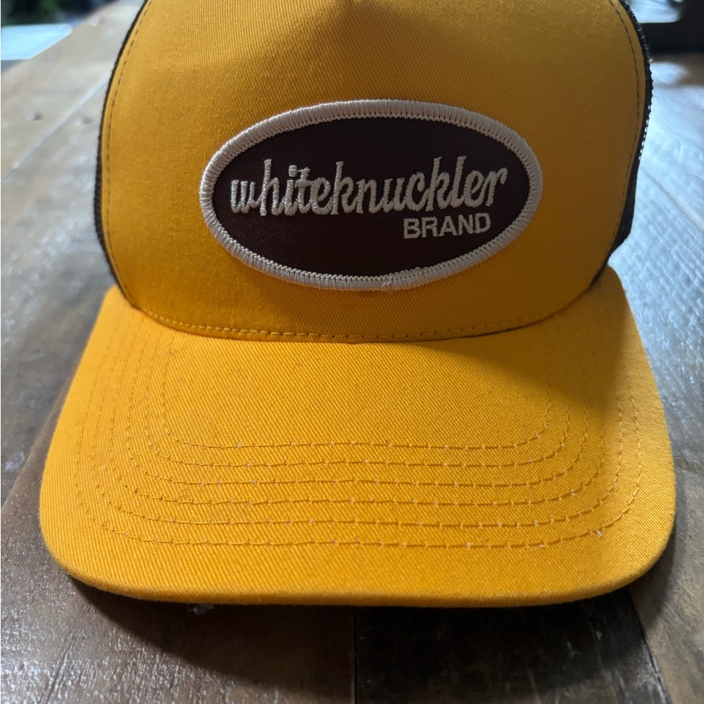 Brand Yellow Trucker Hat